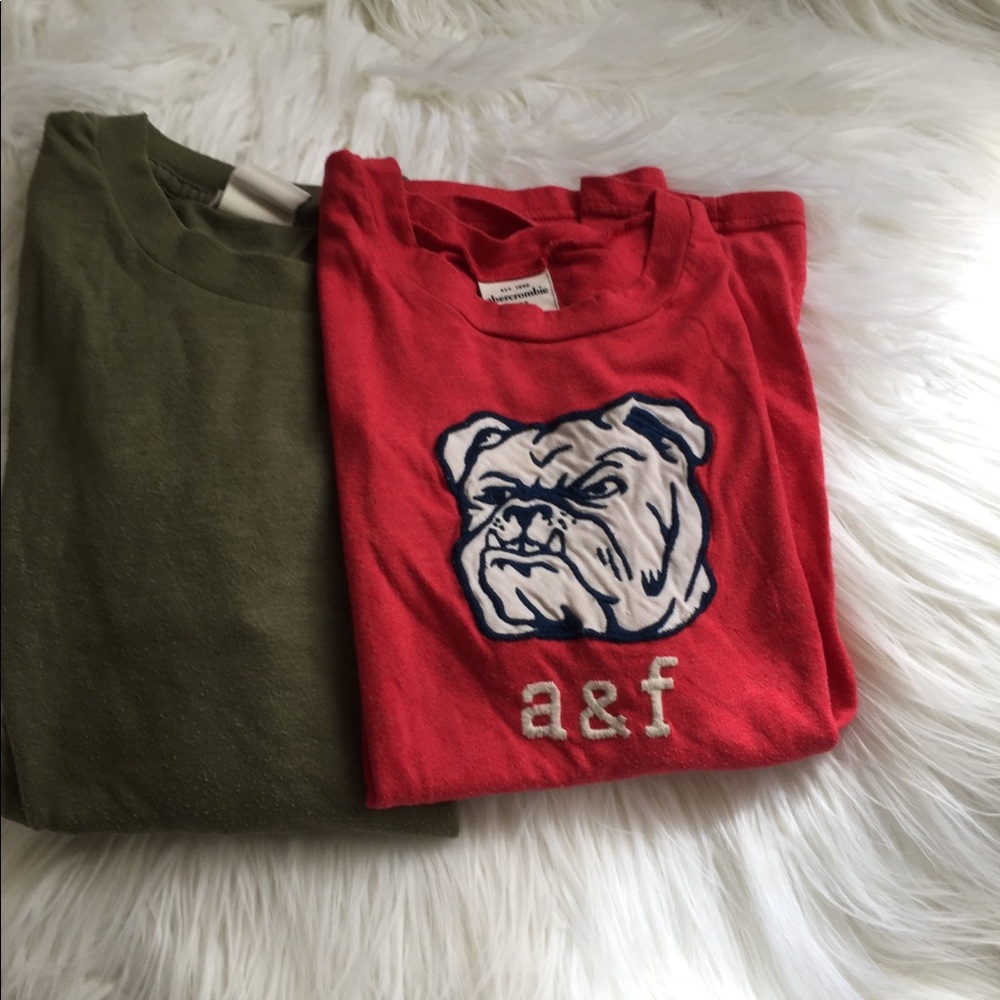 Abercrombie Green & Red Size :L